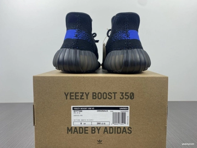GY7164 V2 Yeezy Adidas 350 Dazzling Blue Boost 1113